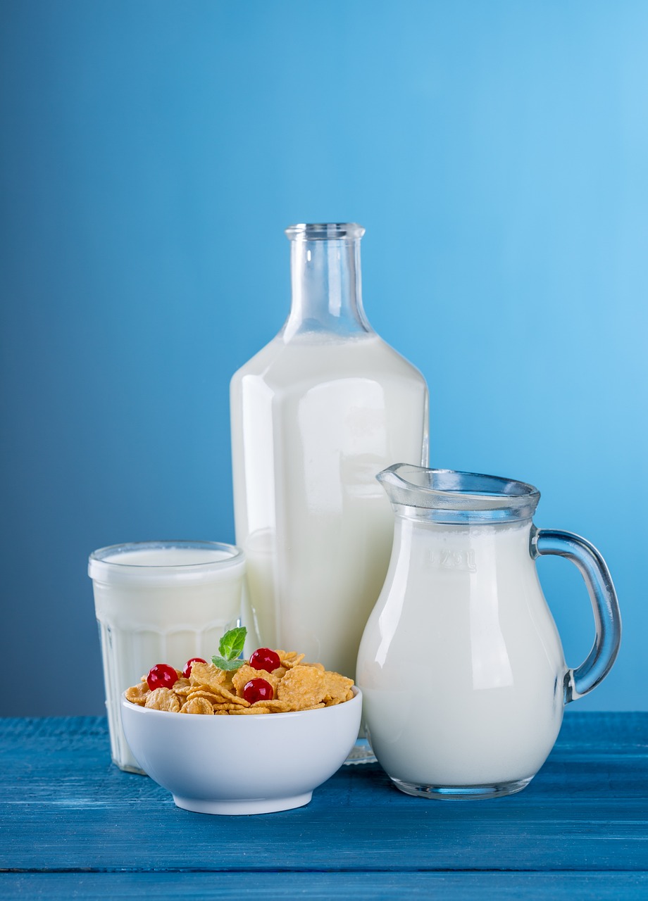 Home cereal, milk, breakfast, dairy, pitcher, bottle, food, corn flakes, milk, milk, milk, milk, milk